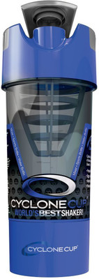 

VibeX ® Cyclone Gym Shaker cum 500 ml Shaker(Pack of 1, Blue)