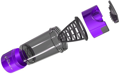 

VibeX ™ Protein Bottles Cyclone Cup Top 500 ml Shaker(Pack of 1, Purple)
