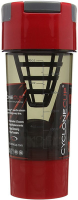 

VibeX ® Power Bottle Sipper Cyclone 500 ml Shaker(Pack of 1, Red)