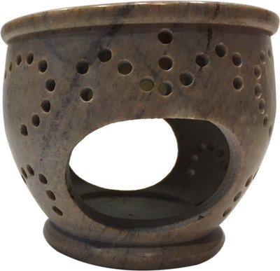 

VRS Oil Burner Stoneware 1 - Cup Tealight Holder(Brown, Pack of 1)