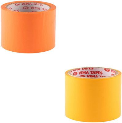 

Vima Single Sided Handheld Color Tape (Manual)(Set of 2, Multicolor)