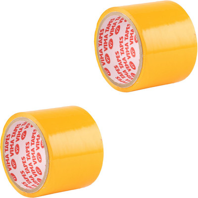 

Vima Single Sided Handheld Color Tape (Manual)(Set of 2, Yellow)