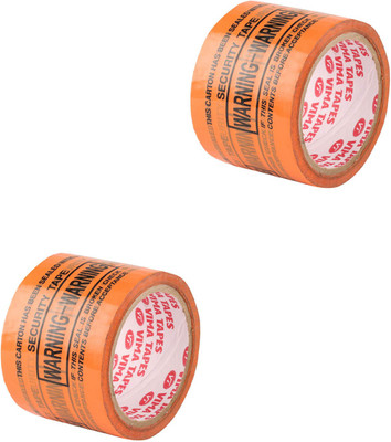 

Vima Single Sided Handheld Printed Tape (Manual)(Set of 2, Orange)