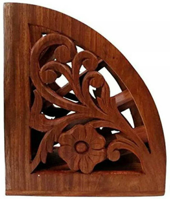 

Khan Handicrafts 5 Compartments wooden antique(Brown)