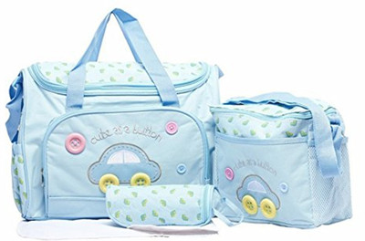 

Baby Bucket Changing Bag Diaper Bag(Blue)
