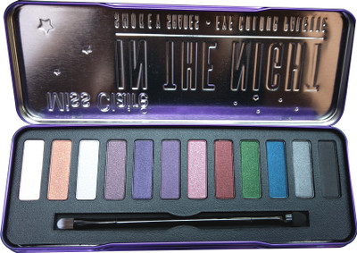 

Silky Soft Cream In The Night Smoky Shades Eyeshadow Palette 15.6 g(Multicolor)