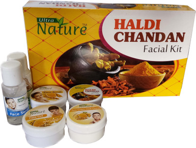

Ultra Nature Haldi Chandan Facial Kit 340 ml(Set of 6)