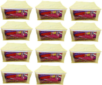 

Aadhya Multipurpose Non Woven Saree Cover Pack of 11 n(Yellow)