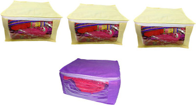 

Aadhya combo Non Woven Saree Cover pack of 4 p(Multicolor)