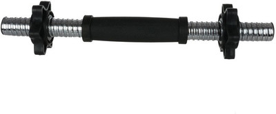 

Vector X Regular Rubber Handle Hollow Bar Weight Lifting Bar(Silver)