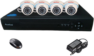 

Active Feel Free Life AHD0404HAHD1.3D36-04 4 Channel Home Security Camera