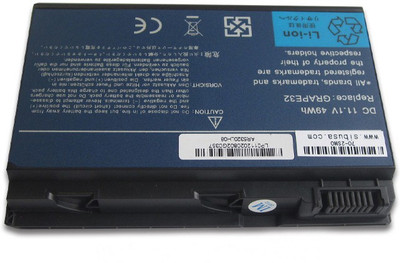

Compatible Laptop Battery GRAPE32 GRAPE34 for Acer Extensa 5210 5220 5620G 5620Z / TravelMate 5310 5320 5520 5520G 5710 5720 5720G 7520 7520G 7720 7720G Series Laptop 6 Cell Laptop Battery