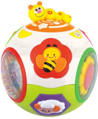 

Baby Bucket Move & Crawl with Sound and flashing lights for Toddlers(Multicolor)