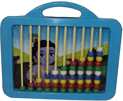 

Parteet Educational Slate With One Side Black Board and Another Side Game(Multicolor)