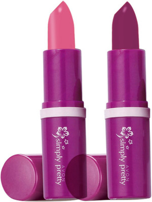 

Avon Anew Color Bliss Lipstick (set of 2 of 4g each)(fresh melon-plum perefct, 8 g)
