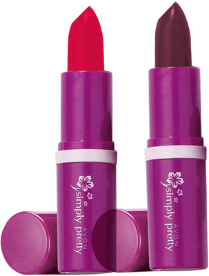 

Avon Anew Color Bliss Lipstick (set of 2 of 4g each)(red fantasy-rich wine, 8 g)
