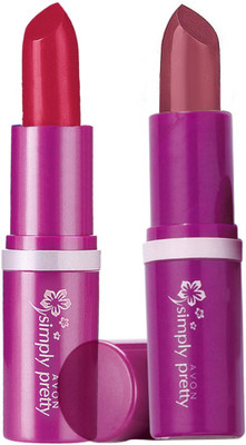Avon Anew Color Bliss Lipstick (set of 2 of 4g each)(cranberry-cherry red, 8 g)