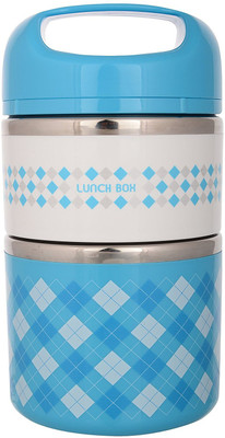 

Viva Homio 2 Containers Lunch Box(930 ml), Blue