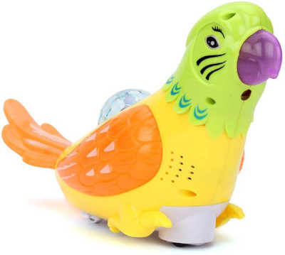 

volik Clever Parrot With Music And Lights For Kids(Multicolor)