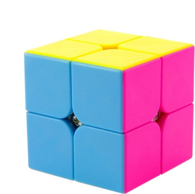 

PI World Superspeed 2X2 stickerless Rubic Cube(1 Pieces)
