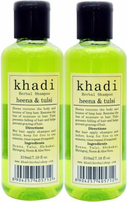 

Vagad's Khadi Heena & Tulsi Shampoo(630 ml)