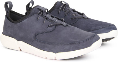 

Clarks TRIFLOW FORM BLUE NUBUCK Sneakers For Men(Blue