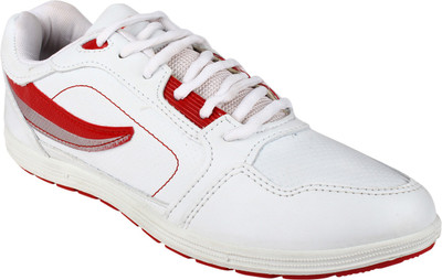 

Fuel Mens Boys Solid Laced Up Casuals For Men(Red, White