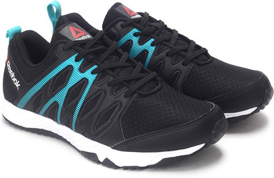 

REEBOK ARCADE RUNNER Running Shoes For Women(Black, Blue, White, Black/solid teal/wht