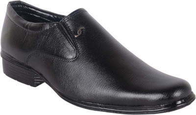 

woxer formal Slip On For Men(Black