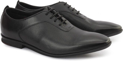 

Clarks KINVER LACE BLACK LEATHER Lace Up For Men(Black