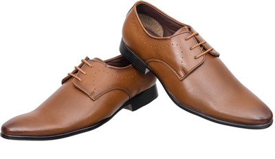 

H&V Lace Up For Men(Tan
