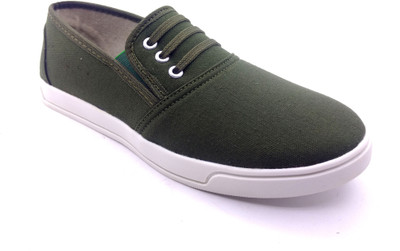 

KSF Comfy Canvas Shoes For Men(Olive