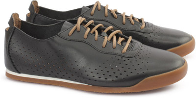 

Clarks SIDDAL RUN BLACK LEATHER Sneakers For Men(Black