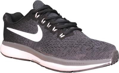 

JQR Zoho Nike Men Black Lace up running shoe Running Shoes For Men(Black