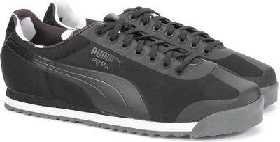 

Puma Roma Basic Geometric Camo Sneakers For Men(Black, Puma black