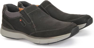

Clarks SEVERON STEP BLACK NUBUCK Driving Shoes For Men(Black