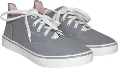 Human Steps Sneakers For Men(Grey