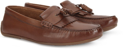 

Clarks REAZOR SPEED TAN LEATHER Loafers For Men(Tan