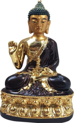 

Ripe India Gautam Buddha Antic Piece Multicolors Decorative Showpiece - 14 cm(Polyresin, Multicolor)