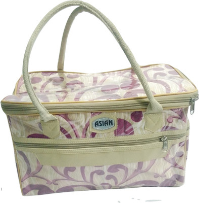 Asian Pvc Protected Small Travel Bag - Medium(Brown)