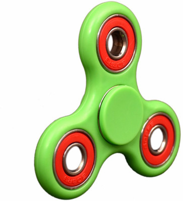 

Montez Best Quality Fidget Hand Spinner toy(Green)