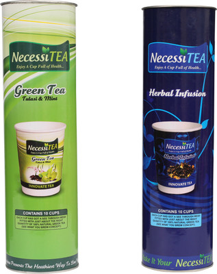 

NecessiTEA NT-09-22 Tulsi Green Tea(300 g, Drum)