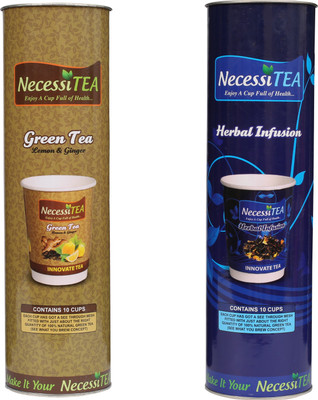 

NecessiTEA NT-09-20 Lemon, Ginger Green Tea(300 g, Drum)