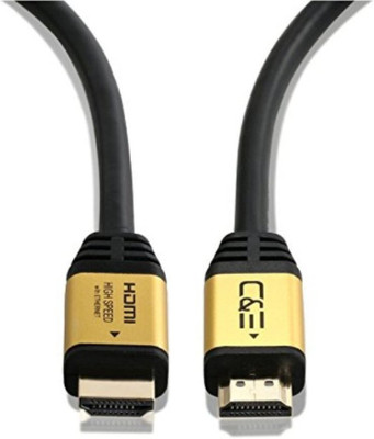 

C&E TV-out Cable Ultra HDMI Cable (1.5 Feet) with EthernetSupports 2.0 30AWG 4K x 2K @ 60HZ24K gold case Full HD Latest Version (2 Pack)(Black, For BluRay, 0.4572 m)