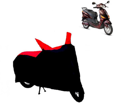 

kaaz Two Wheeler Cover for Electric Cruz(Electric, Black)