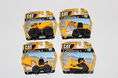 

UPD CAT mini machines- dump truck, front loader and bulldozer(Multicolor)
