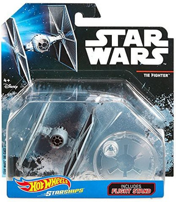 

UPD Hot Wheels Star Wars Rogue One Starship Vehicle, TIE Fighter, Blue(Multicolor)