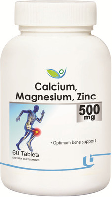 

Biotrex Nutraceuticals Calcium, Magnesium, Zinc(500 mg)