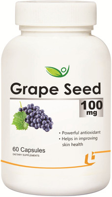 Biotrex Nutraceuticals Grape Seed - 100mg(60 No)