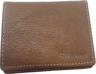 

Chris Merchant Men Brown Genuine Leather Card Holder(6 Card Slots)